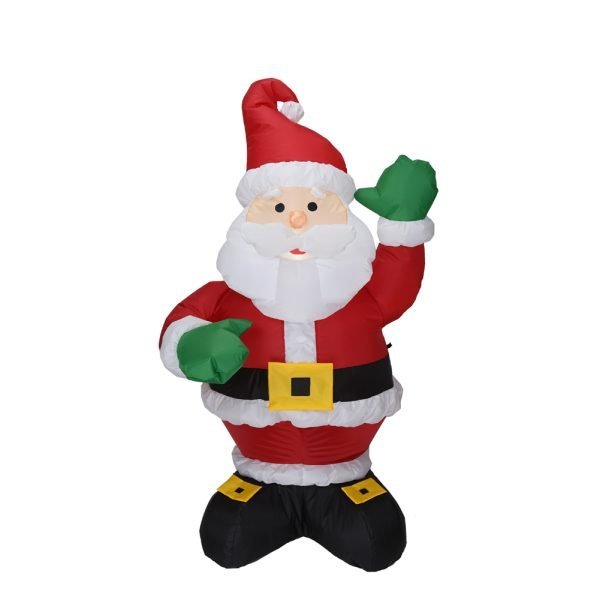 135 Cm Inflatable Santa With Led