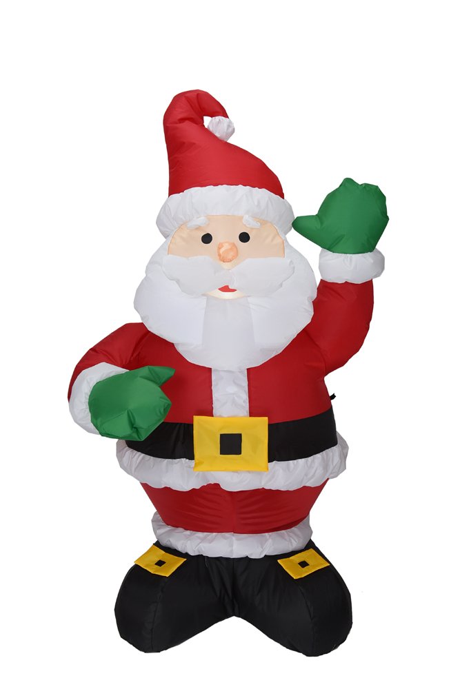 135 Cm Inflatable Santa With Led