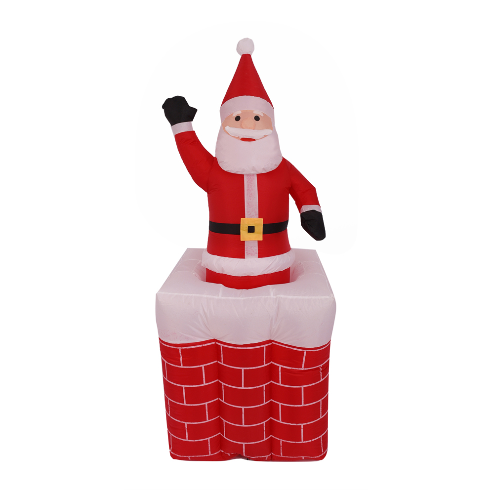 160 Cm Inflatable Santa In And Out