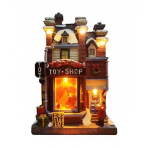 Musical Toy Shop with Led Usb -17.5X11Cm