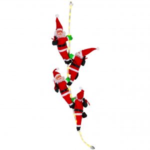 Santas On Led Rope Warm White Acpower 1M