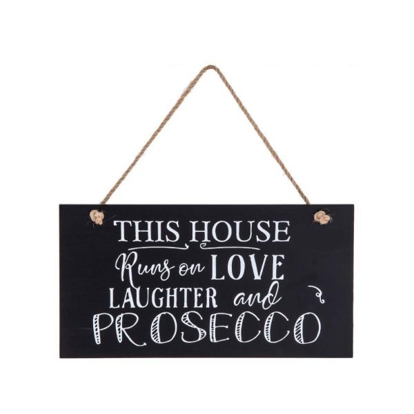 Emporium Love & Home Wall Plaque - Black