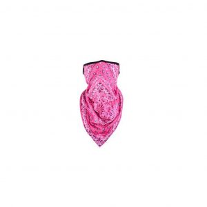 MaskiT Face Scarf - Paisley Pink