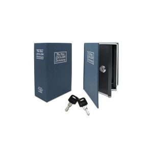 Secret Safe - New English Dictionary Book Safe - Medium Size - Navy Blue