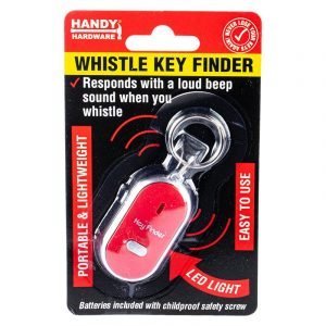 Whistle Key Finder & Light - Assorted Colours