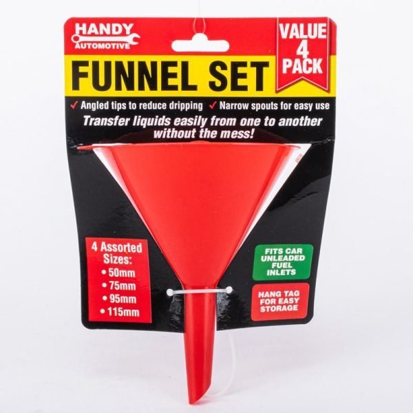 Oil Funnel Set 4 Piece