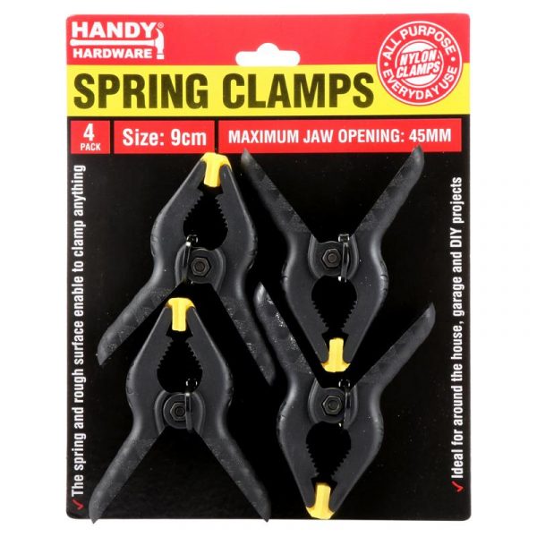 Clamp Spring 9cm 4pc