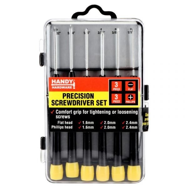 Screwdriver Set Precision 6pc