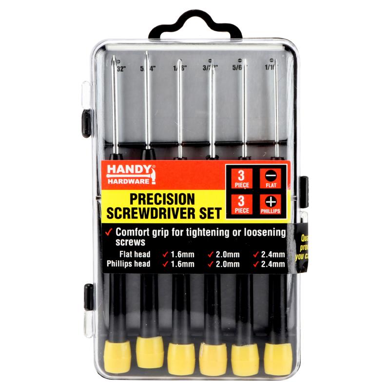 Screwdriver Set Precision 6pc