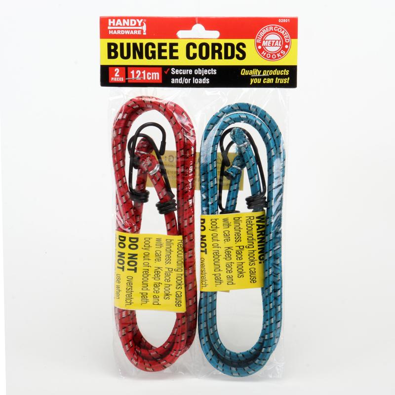 Handy Hardware Bungee Cord - 121cm - 2 Pack