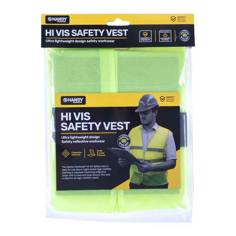 Handy Hardware Safety Vest Fluorescent Yellow M-L