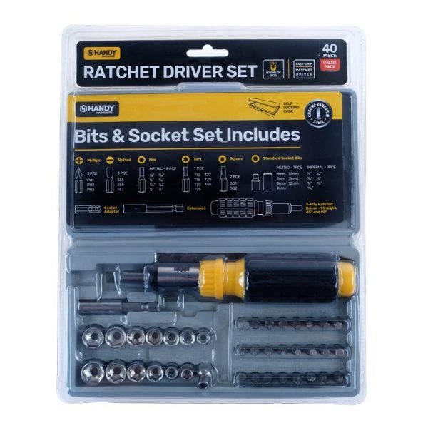 Ratchet Driver Set 40pc