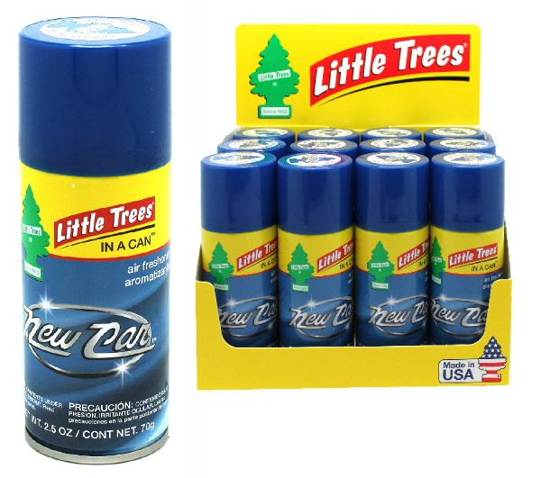 Little Trees Air Freshener Aerosol - New Car Scent -70g