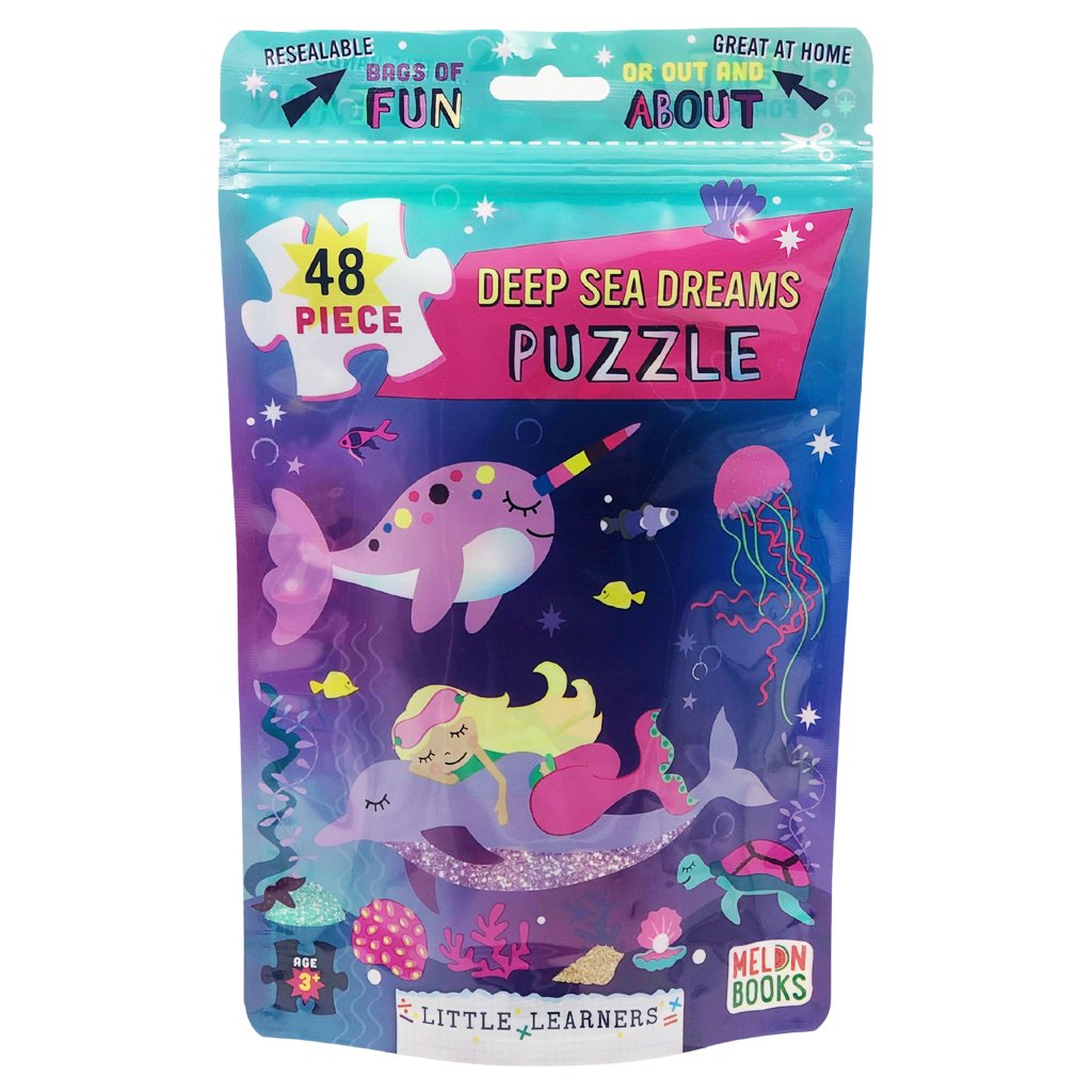 Melon Books 48 Piece Pouch Puzzle - Deep Sea Dreams