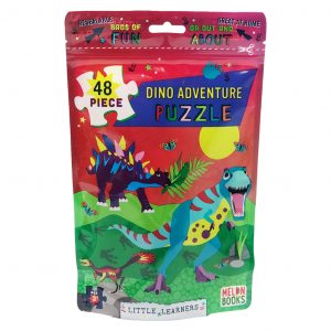 Melon Books 48 Piece Pouch Puzzle - Dino Adventure