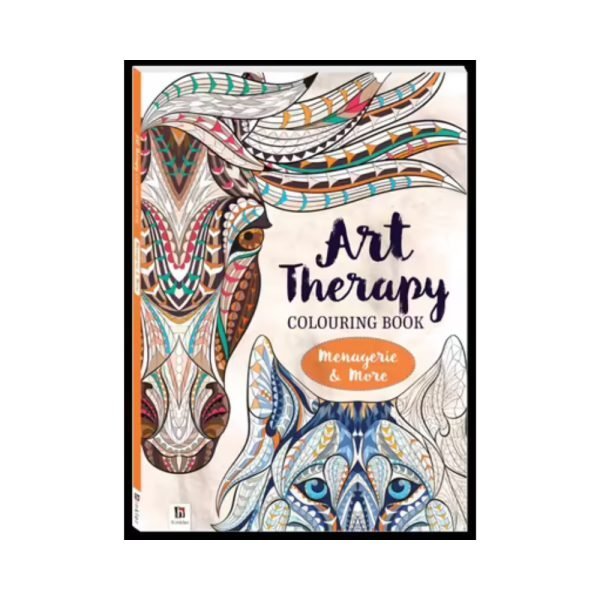 Art Therapy Colouring Book: Menagerie and More