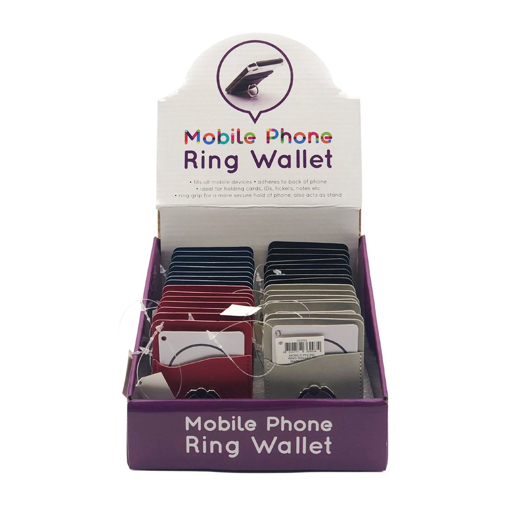 Mobile Phone Ring Wallet