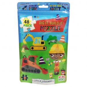 Melon Books 48 Piece Pouch Puzzle - Dig It, Build It