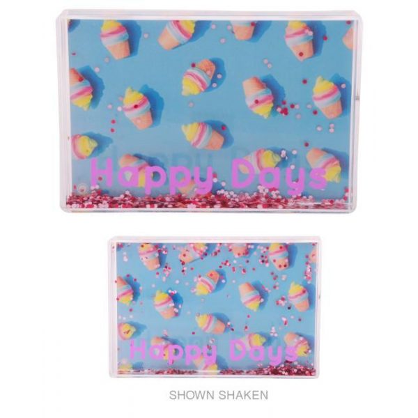 Gibson Glitter Photo Frame - 6"x4" - Happy Days