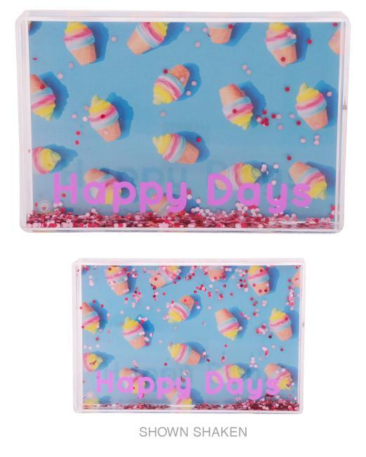 Gibson Glitter Photo Frame - 6"x4" - Happy Days