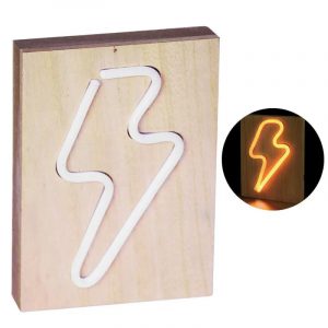 Lazy Dayz Lightning Bolt Neon Light