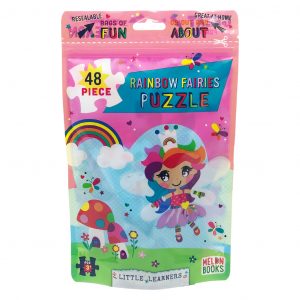 Melon Books 48 Piece Pouch Puzzle - Rainbow Fairies