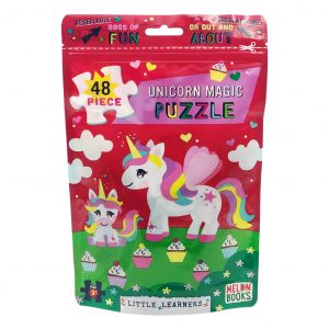 Melon Books 48 Piece Pouch Puzzle - Unicorn Magic