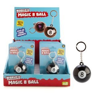 World's Smallest Magic 8 Ball Keychain - CDU