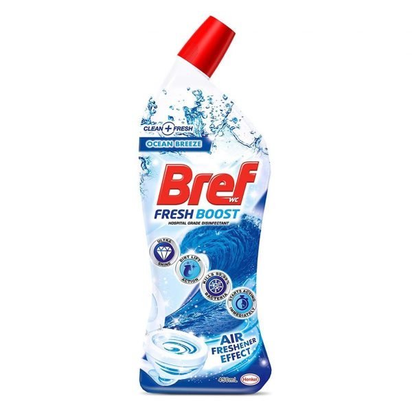 Bref Fresh Boost Toilet Cleaner Gel 450mL - Ocean Breeze