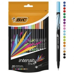 Bic Intensity Fineliners Assorted - 20 Pack