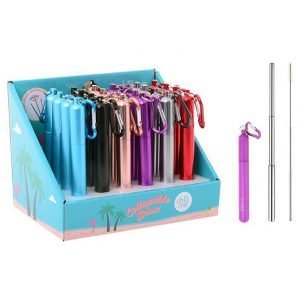 Chill Me Enviro Collapsible Straw Set