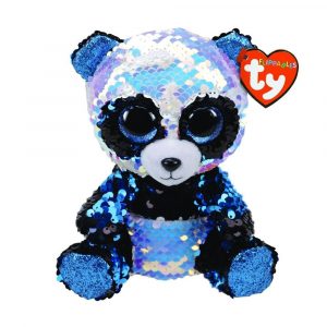 Ty Beanie Boos - Sequin Flippables - Bamboo The Panda - Medium