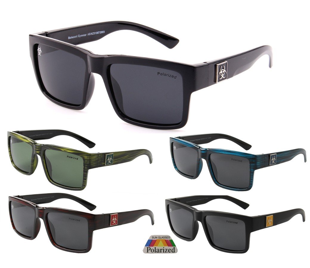 Biohazard Polarized Sunglasses - Design 2