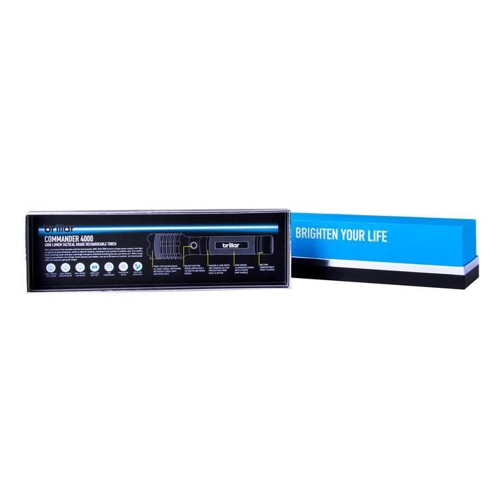 Brillar Commander - 4000 Lumen USB Rechargeable Torch - Image 8