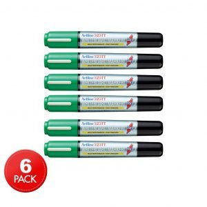 Artline 525TT Dual Nib Whiteboard Marker - Green/Black