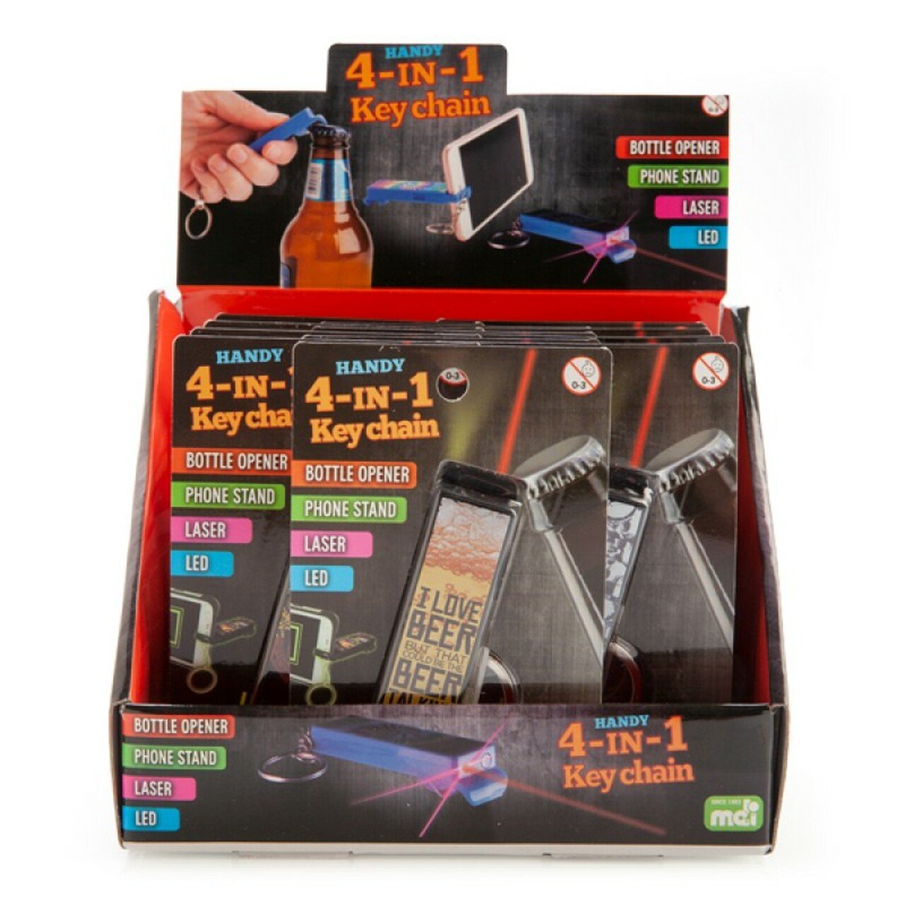 4-in-1 Multi-Tool Keychain - CDU