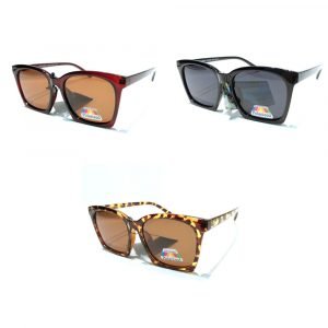 The Noosa Collection Fashion Plastic Polarized Sunglasses