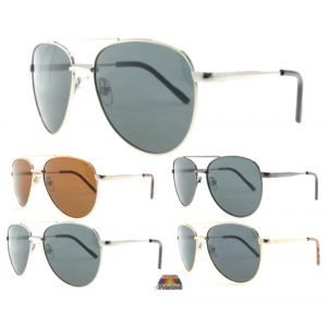 Aviator Metal Polarized Sunglasses 2001-S-P