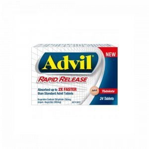 Advil Rapid Release 24 Tablets