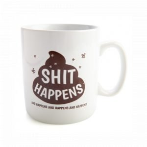 Koolface Sh*t Happens Giant Coffee Mug