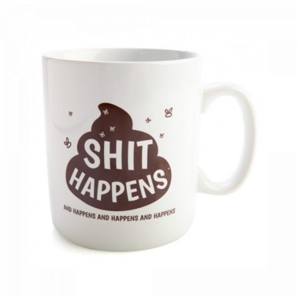 Koolface Sh*t Happens Giant Coffee Mug