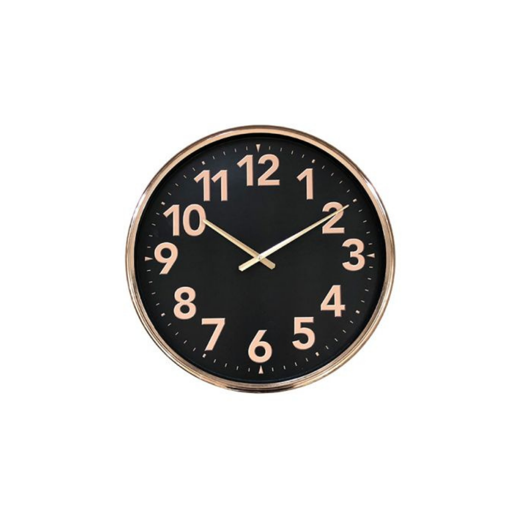 Wall Clock - 51cm - Rose Gold