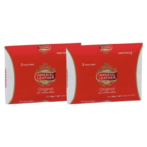Imperial Leather Original Ivory Bar Soap 200g(2 Pack)