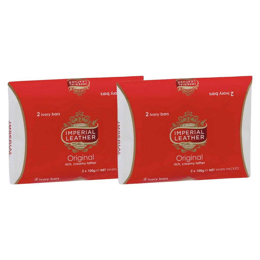 Imperial Leather Original Ivory Bar Soap 200g(2 Pack)
