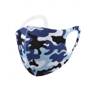 Fashion Mask (Adult) Camo Blue