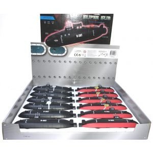 Die Cast Submarine 20cm Pull Back Light/Sound
