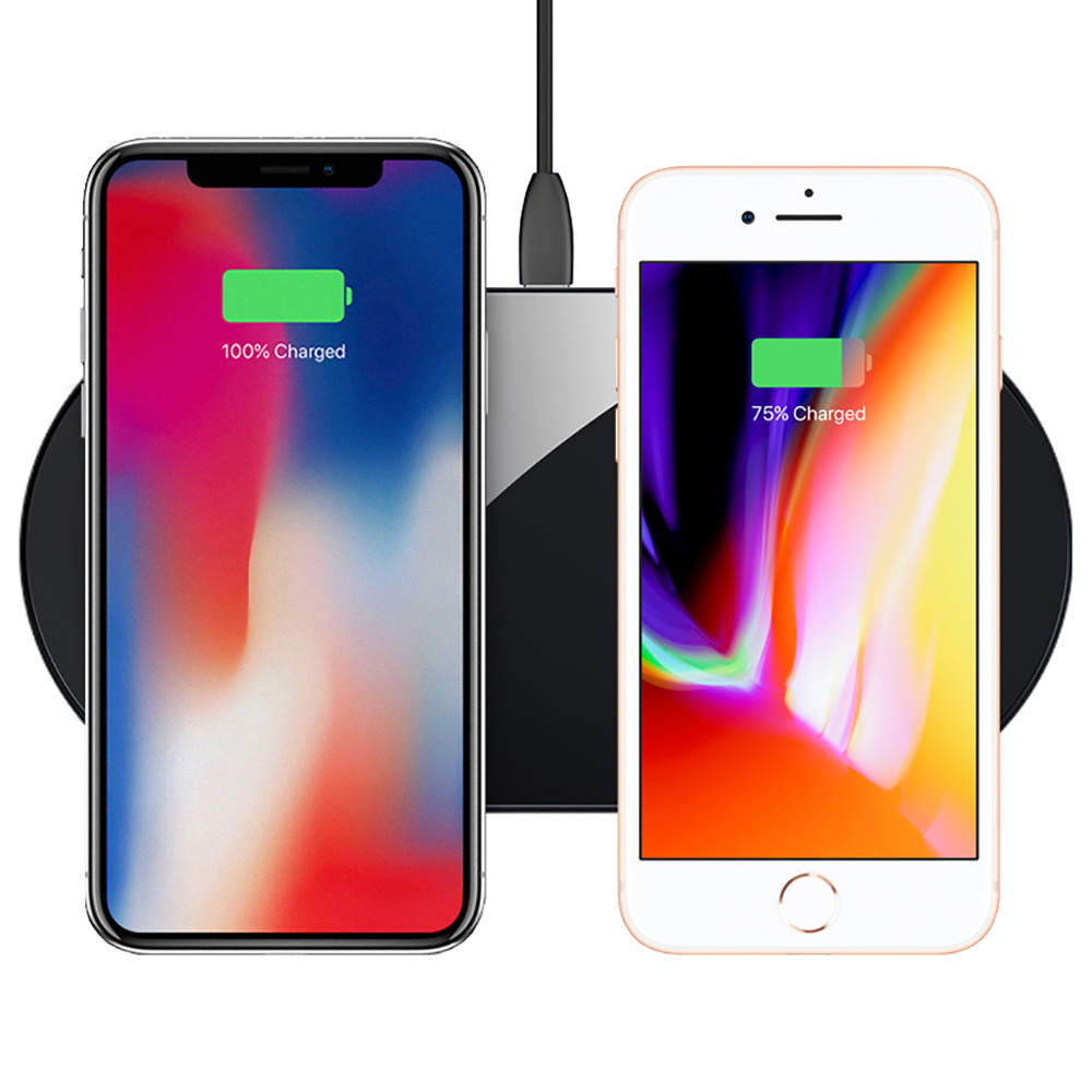 Baseus 2-in-1 Wireless Charger - Black - Image 5