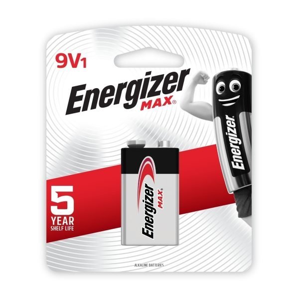 Energizer Max 9V Battery - 1 Pack