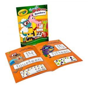 Crayola Washable Dry Erase Numbers Workbook
