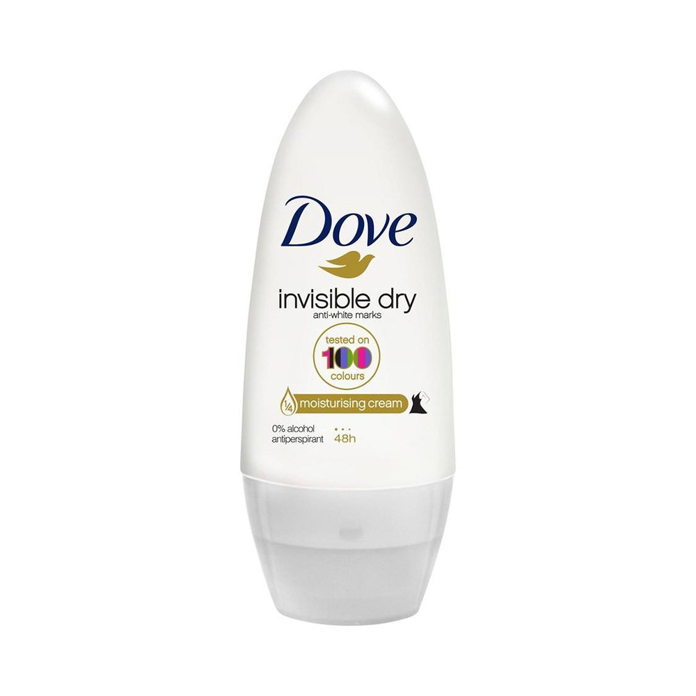Dove Invisible Dry Roll-On Antiperspirant Deodorant - 50mL